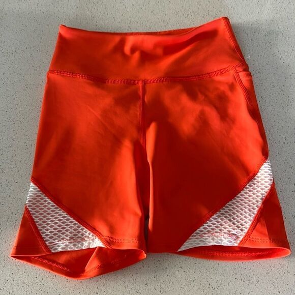 NWOT Free People Space Race Bike Shorts High Rise Sweat Wicking Compression XS - Picture 7 of 11